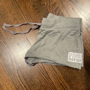 PINK loungewear shorts